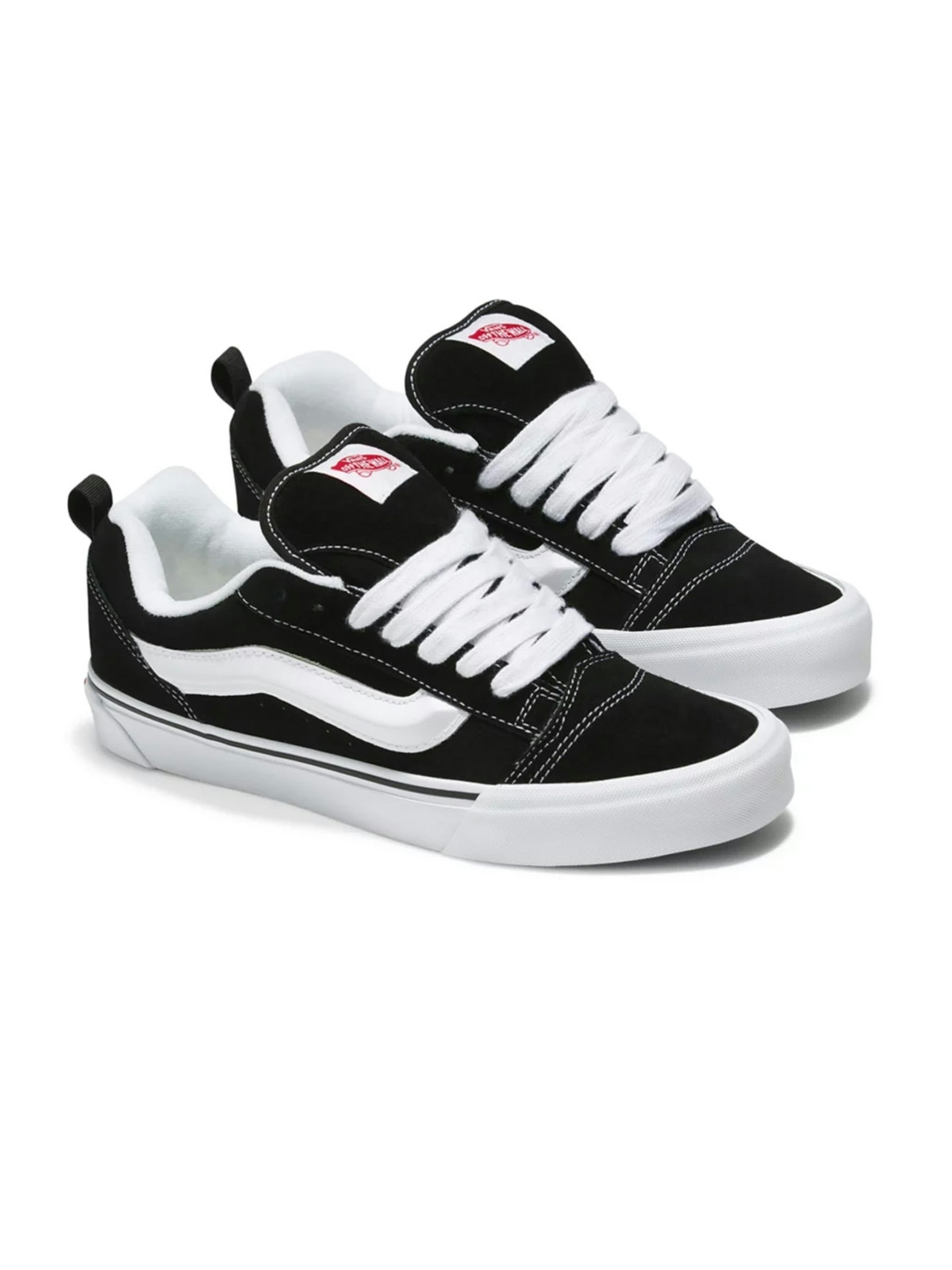 Vans Knu Skool Shoes Black/True White