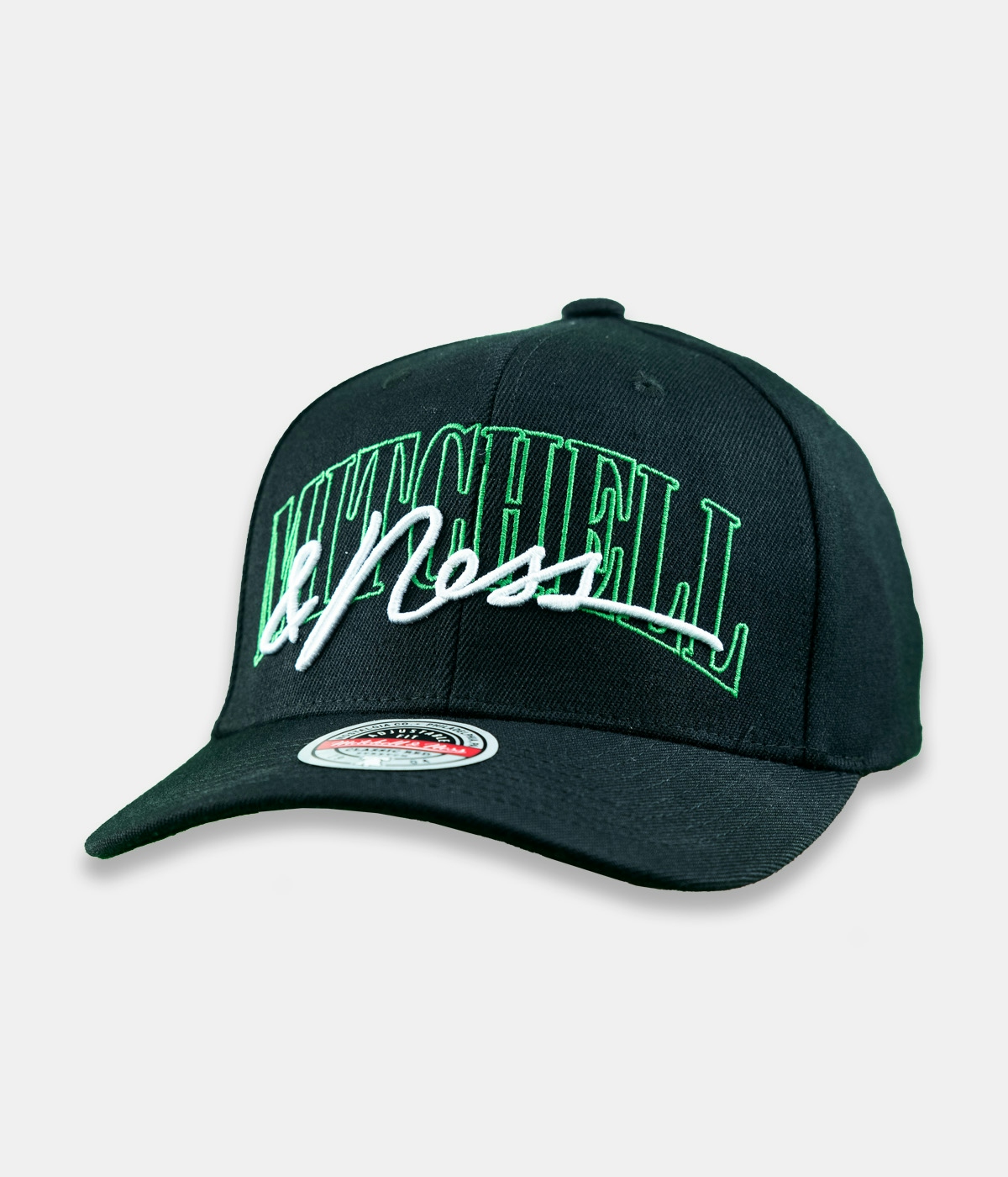 Mitchell & Ness Cap Zone Classic Red - Own Brand Green 1