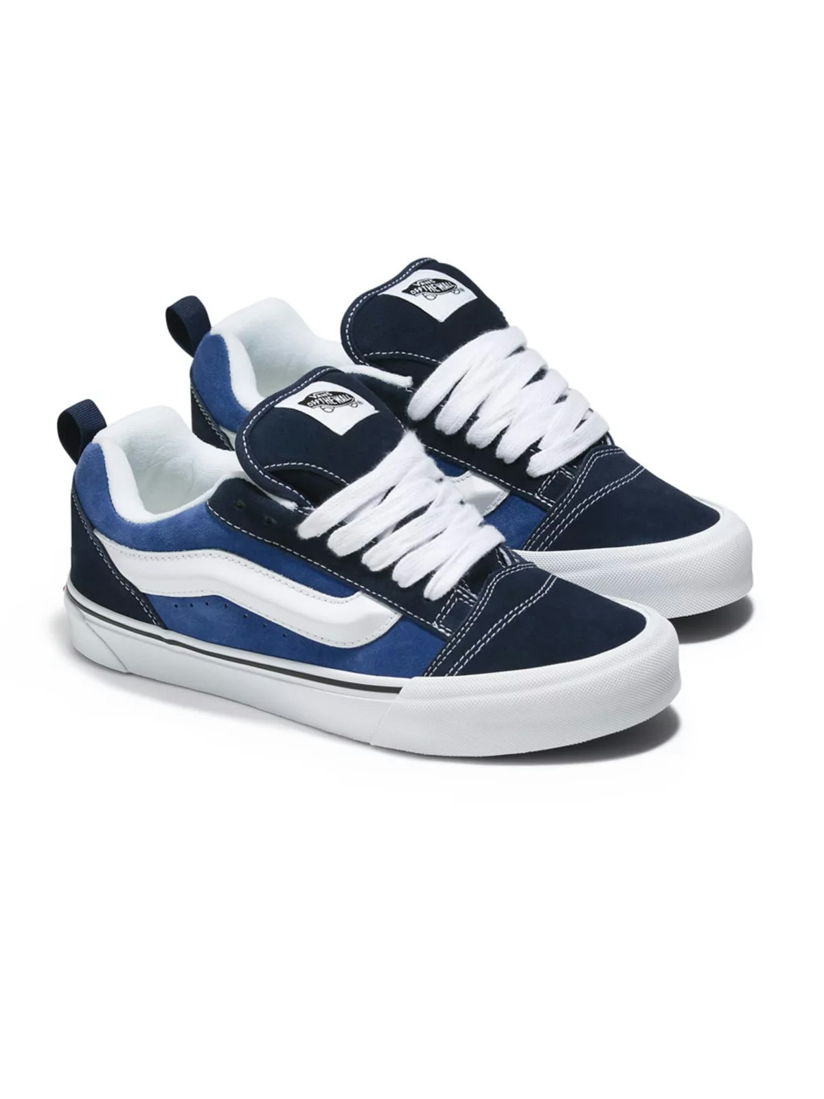 Vans Knu Skool Shoes Navy/True White