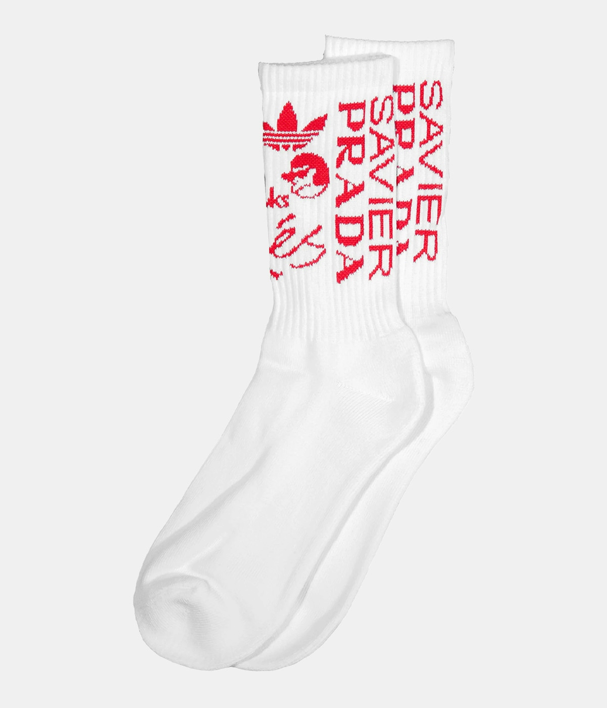 Classic Grip Sponsor Socks White 1