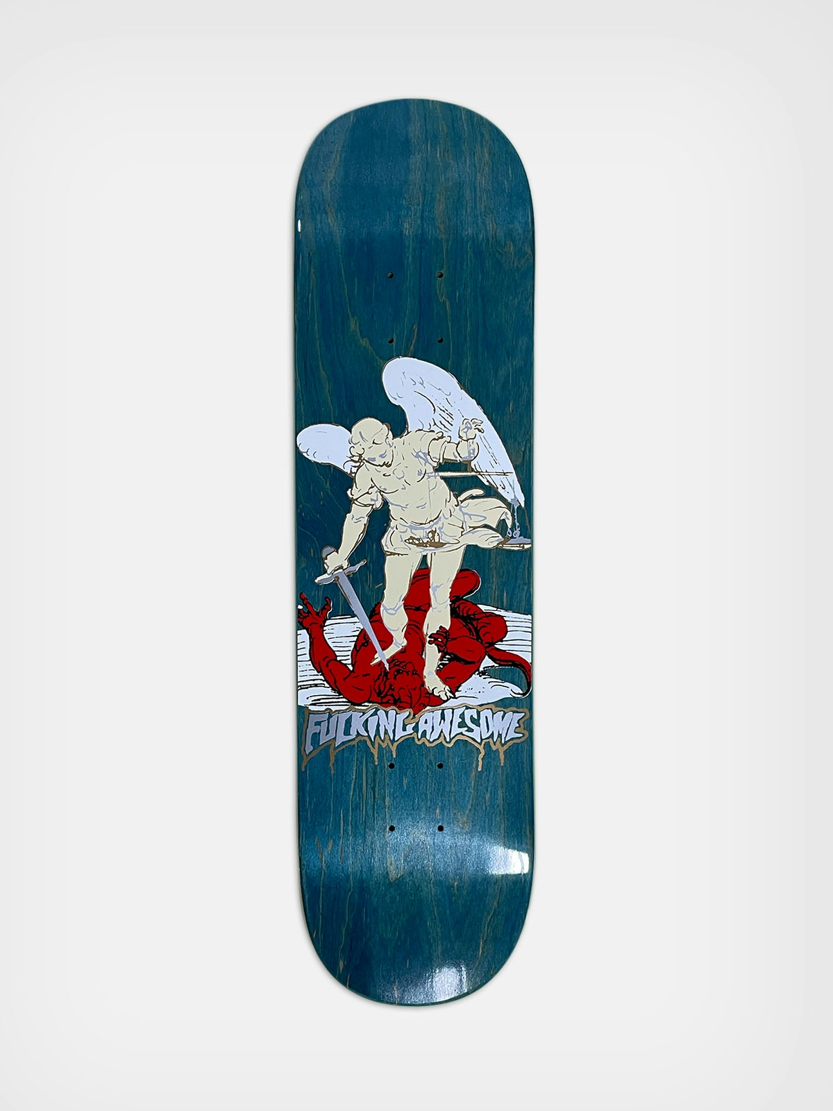Fucking Awesome Ave Arch Angel Skateboard 8" Multi 2