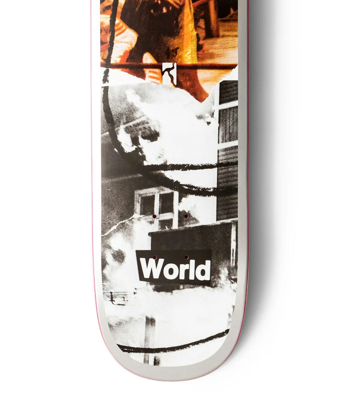 Poetic Collective World frame Skateboard 8.25" Multi Color 2