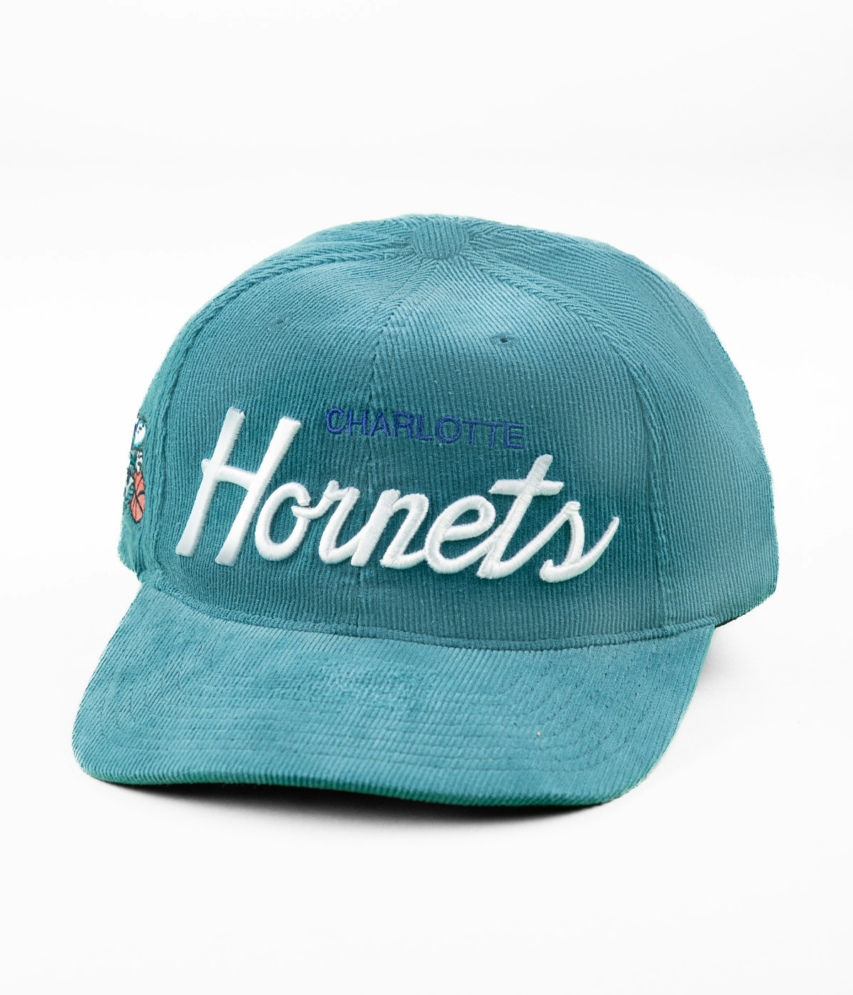 Mitchell & Ness Montage Cord Snapback - Charlotte Hornets Cap Teal 1