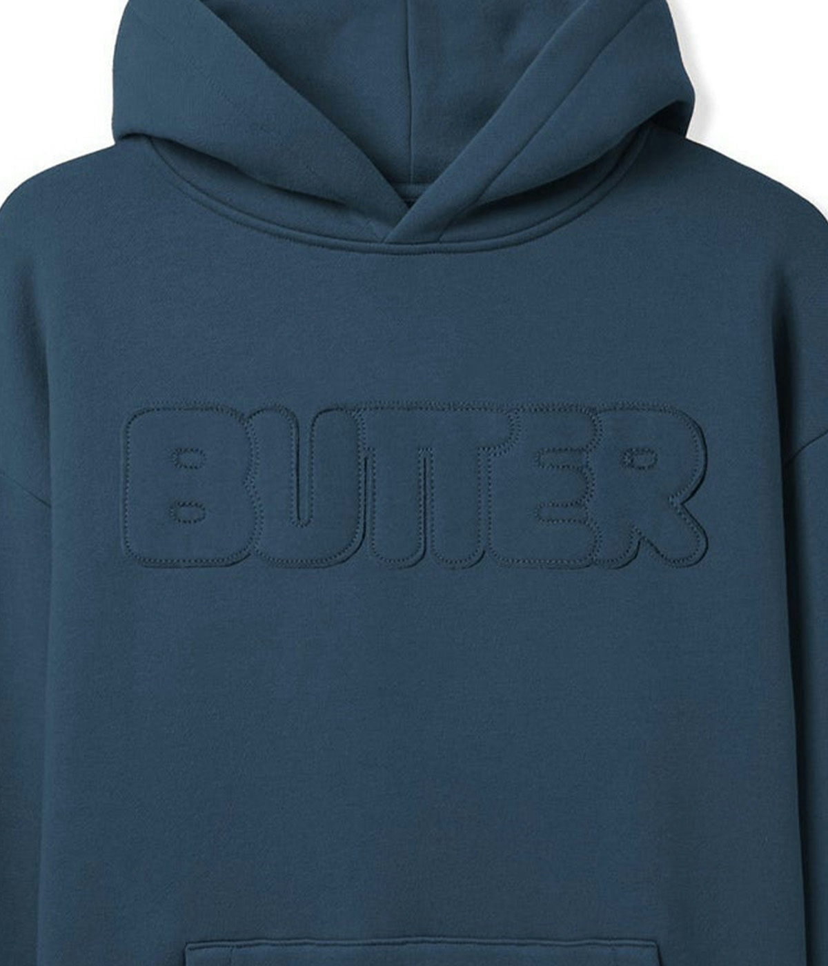 Butter Goods Fabric Applique Pullover Hood Denim 2