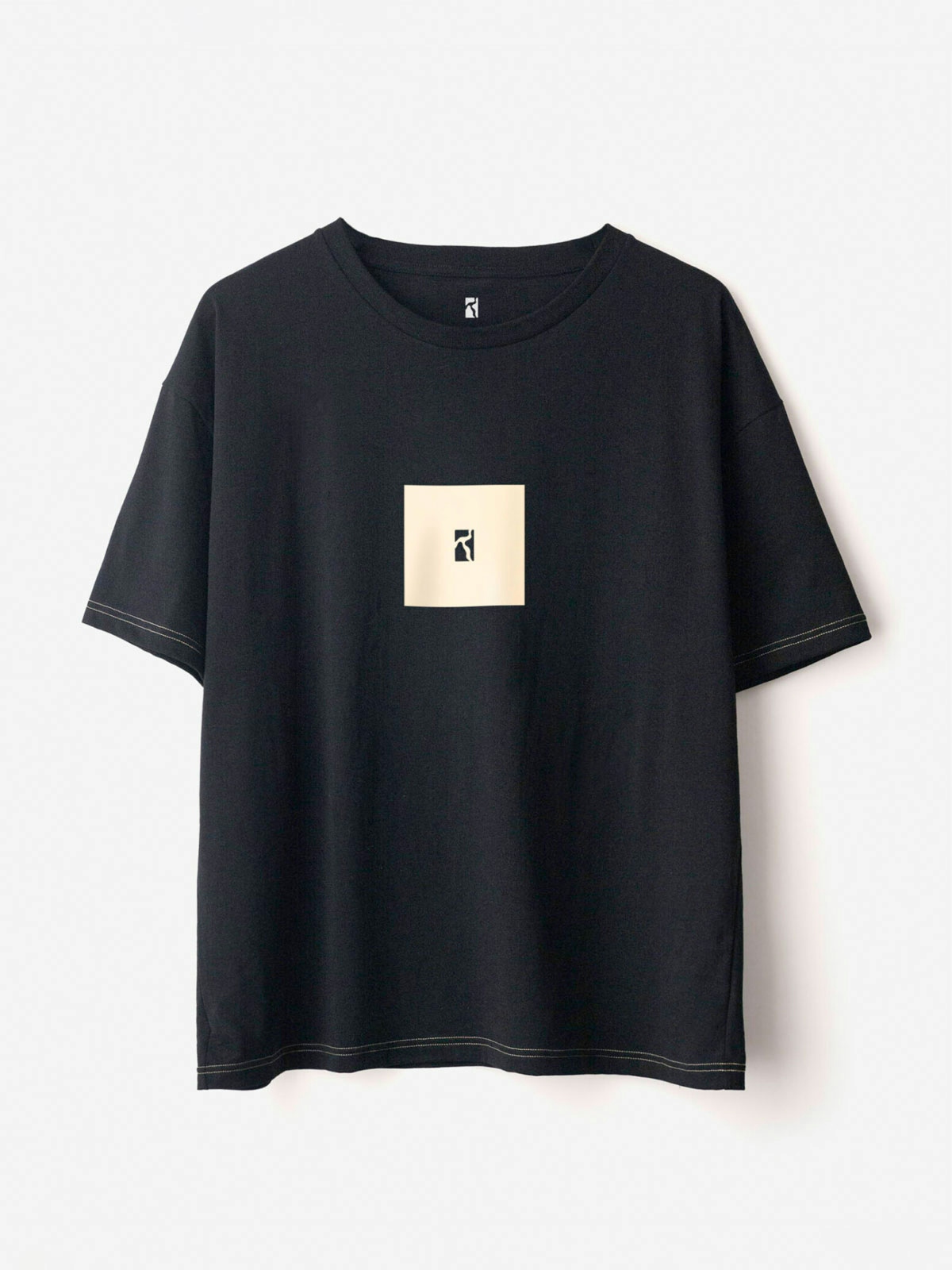 Poetic Collective Premium Box T-shirt Black/Off White 1