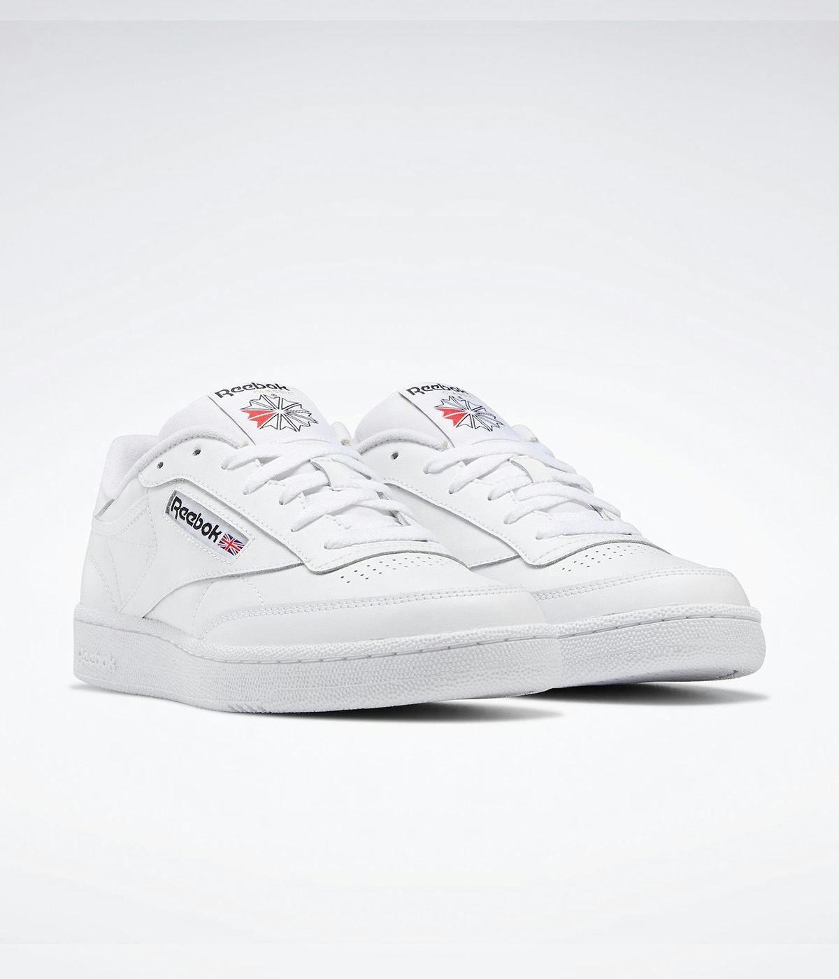Reebok Club C 85 Shoes White/White/Black 1
