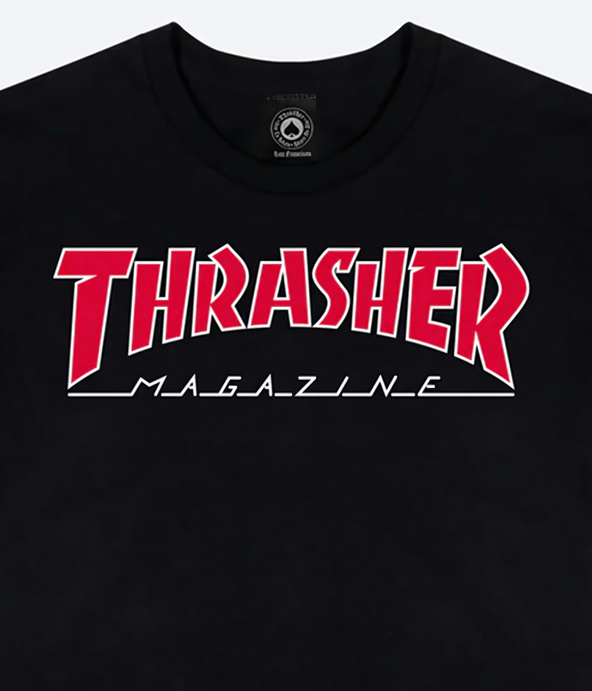 Thrasher T-shirt Outlined Black 2