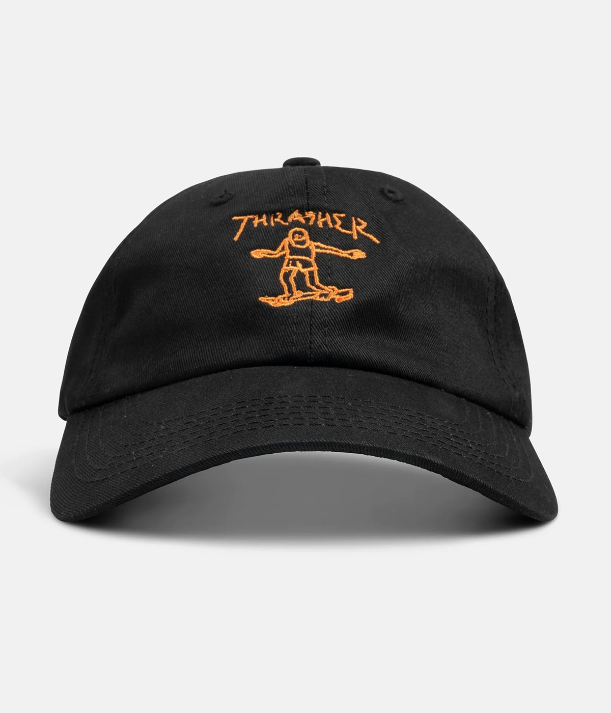 Thrasher Cap Gonz Logo Black/Orange 4