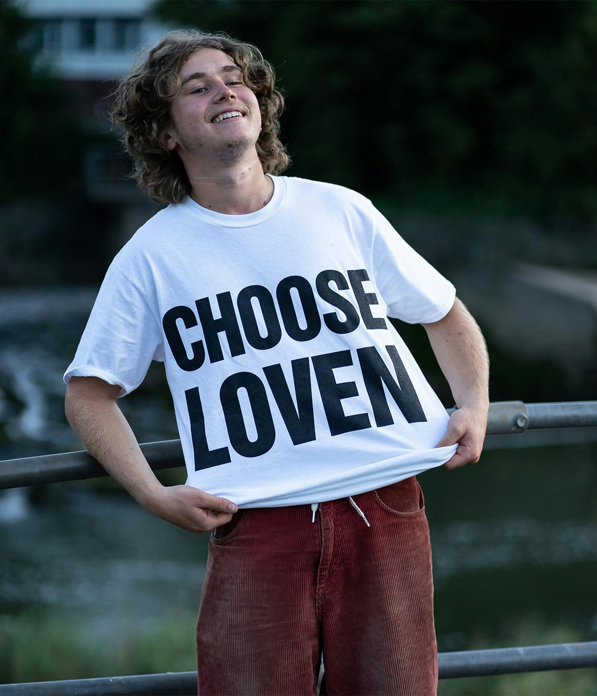 Lovenskate Choose Loven' By Stu Smith T-shirt White 2