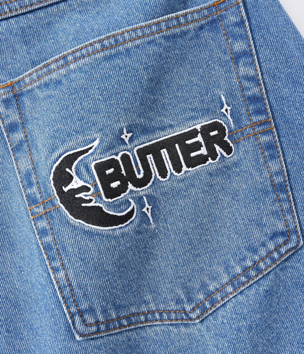 Butter Goods Critter Denim Jeans Washed Indigo 4