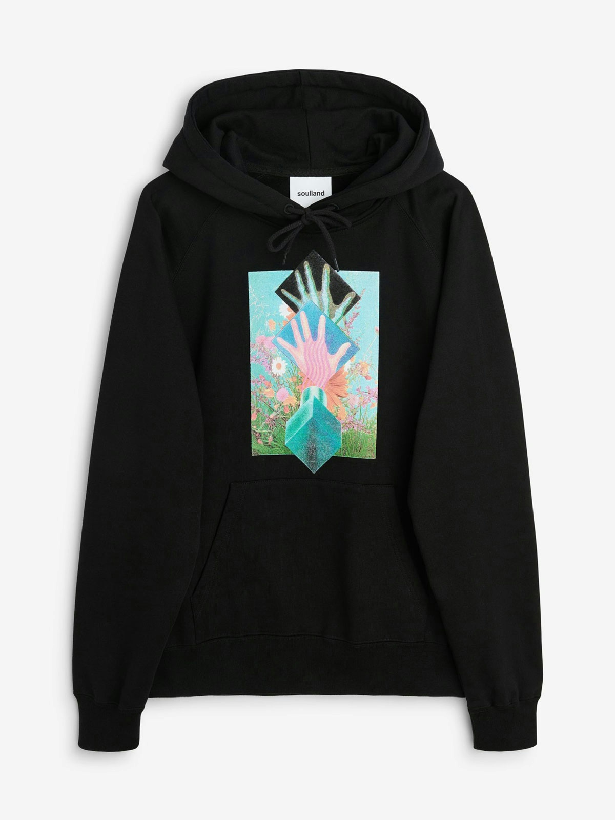 Poetic Collective Soulland x Poetic Collective Hoodie Black 1