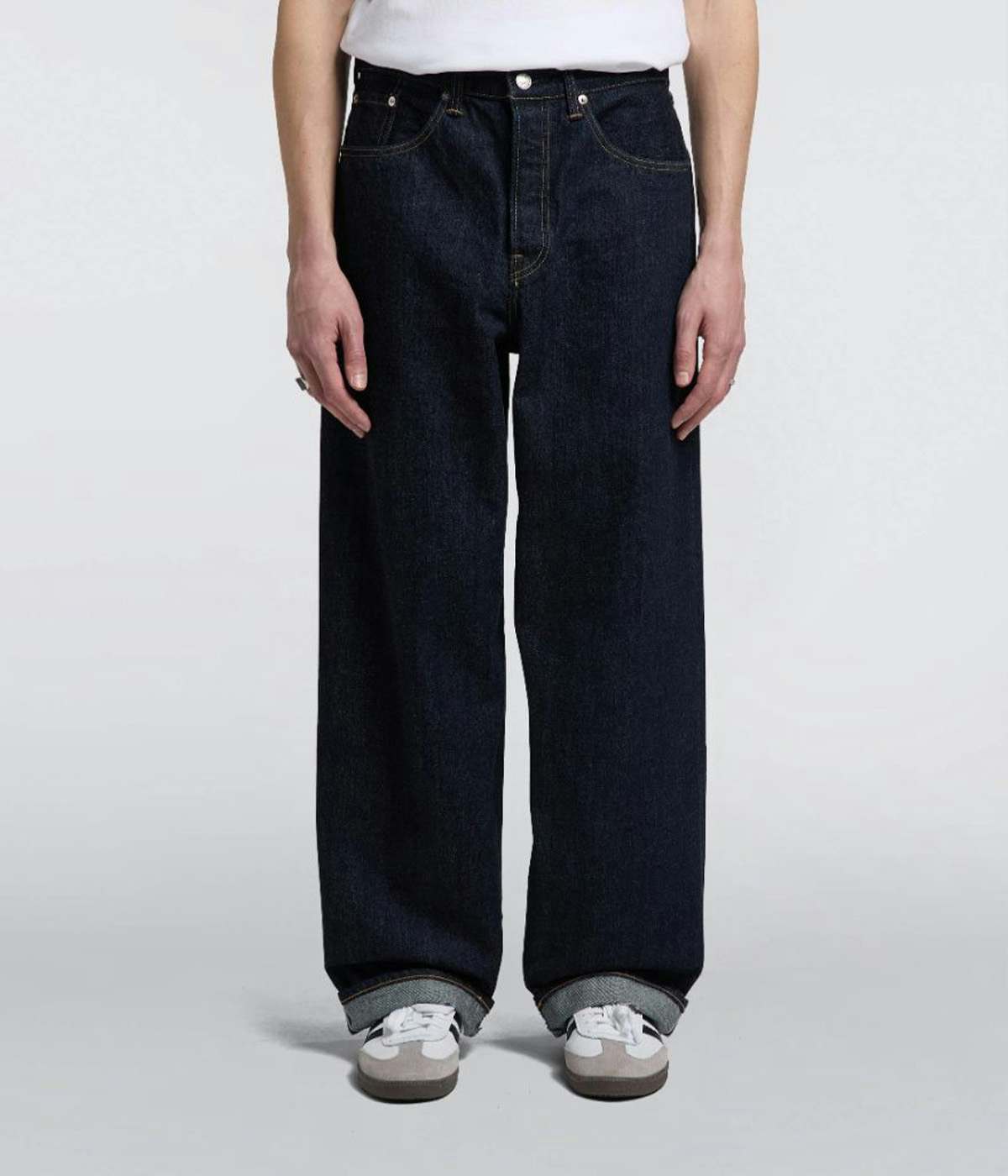 Edwin Jeans Wide Pant Blue Rinsed