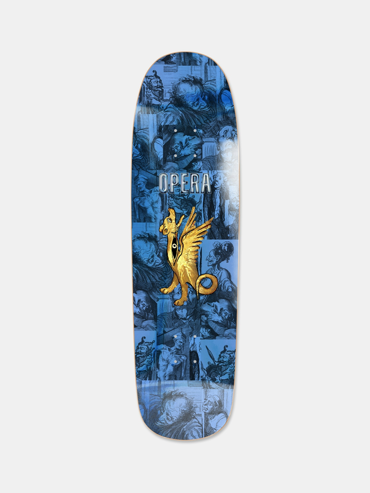 Opera Skateboards Dragon - Ex7 Skateboard Deck 9.125" Multicolor 1