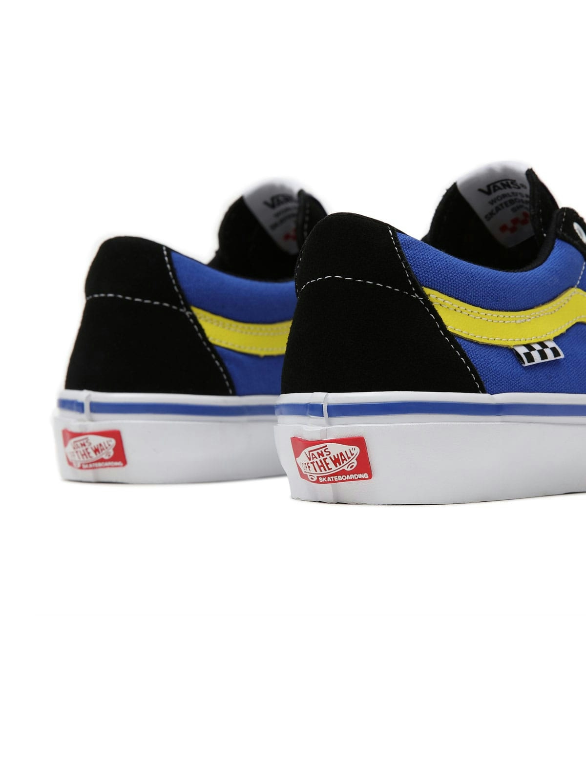 Vans Skate SK8-Low Shoes Black/Dazzling Blue 5