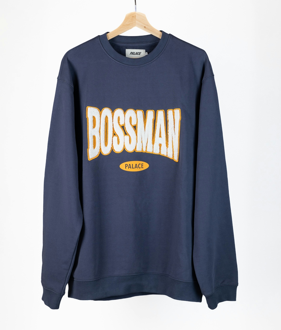 Vintage & Second Hand Palace Bossman Sweater Blue 1