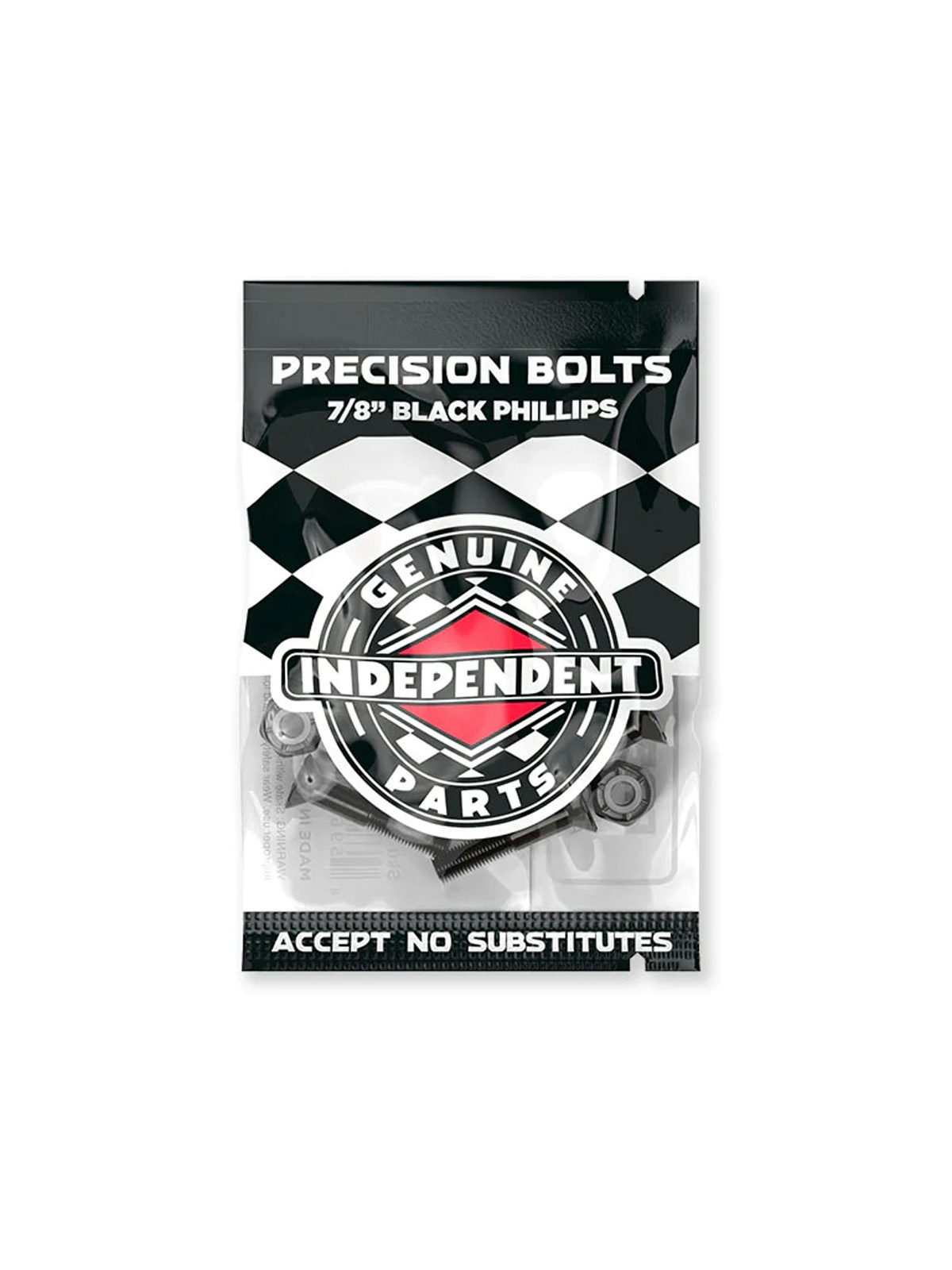 Indy Bolts Phillips Black 7/8"