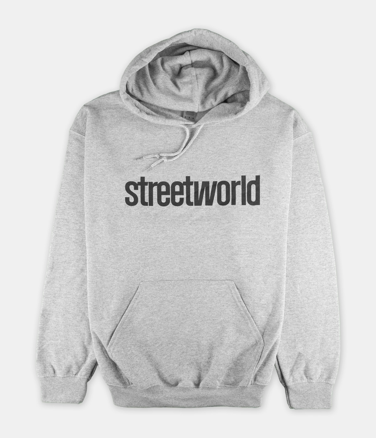 Streetworld Streetworld Logo Hoodie Grey Melange 1