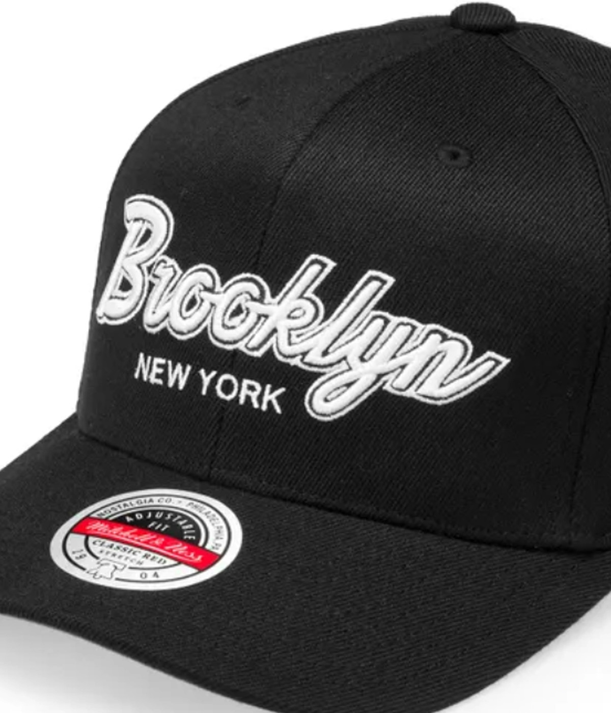 Mitchell & Ness Allstar Script Patch - Brooklyn Nets Cap Black 2