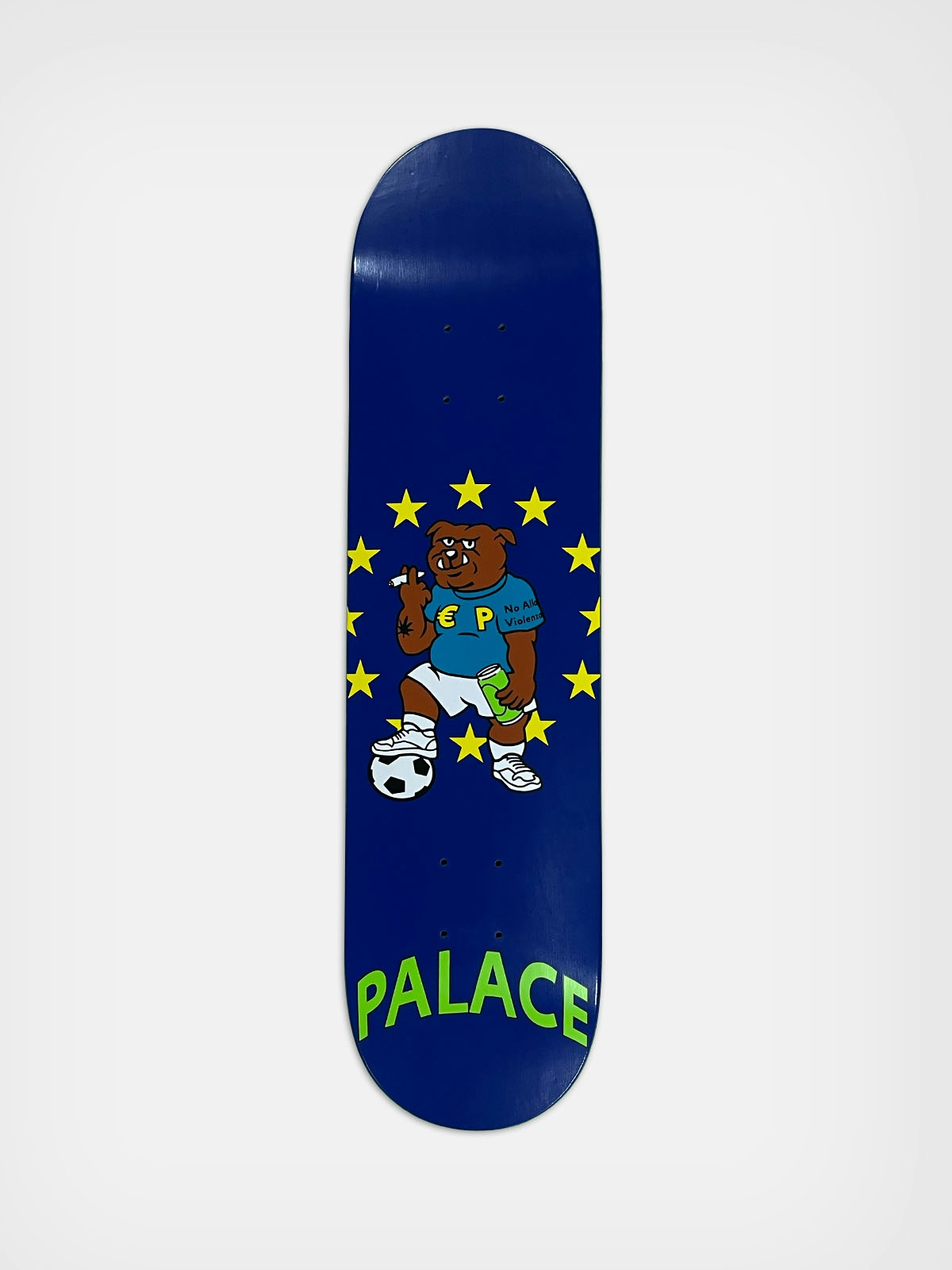 Palace Skateboards Bulldog Skateboard 7.75" Multi 2