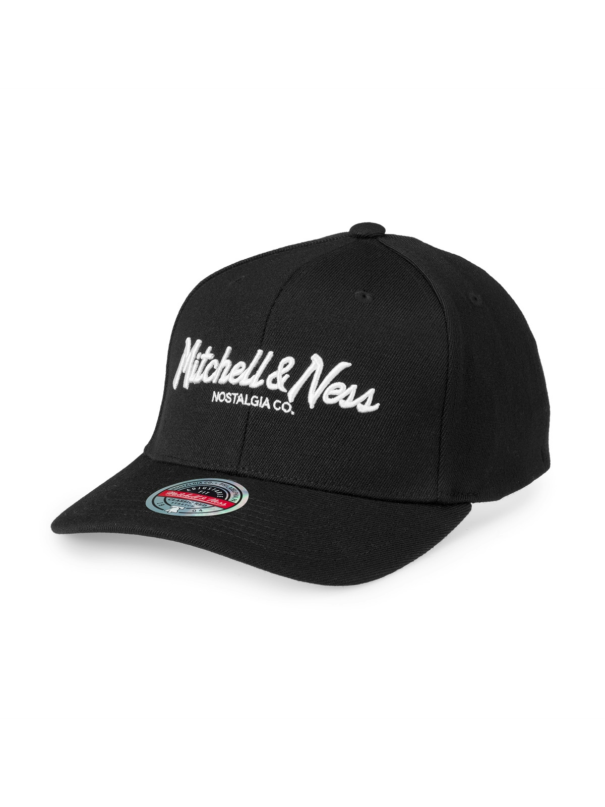 Mitchell & Ness Pinscript Classic Red Cap Black/White 1