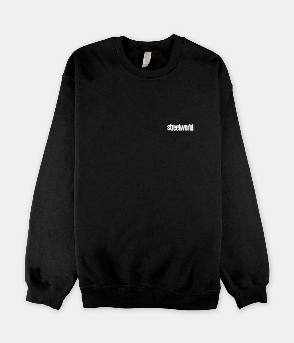 Streetworld Streetworld Small Logo Sweater Black 1