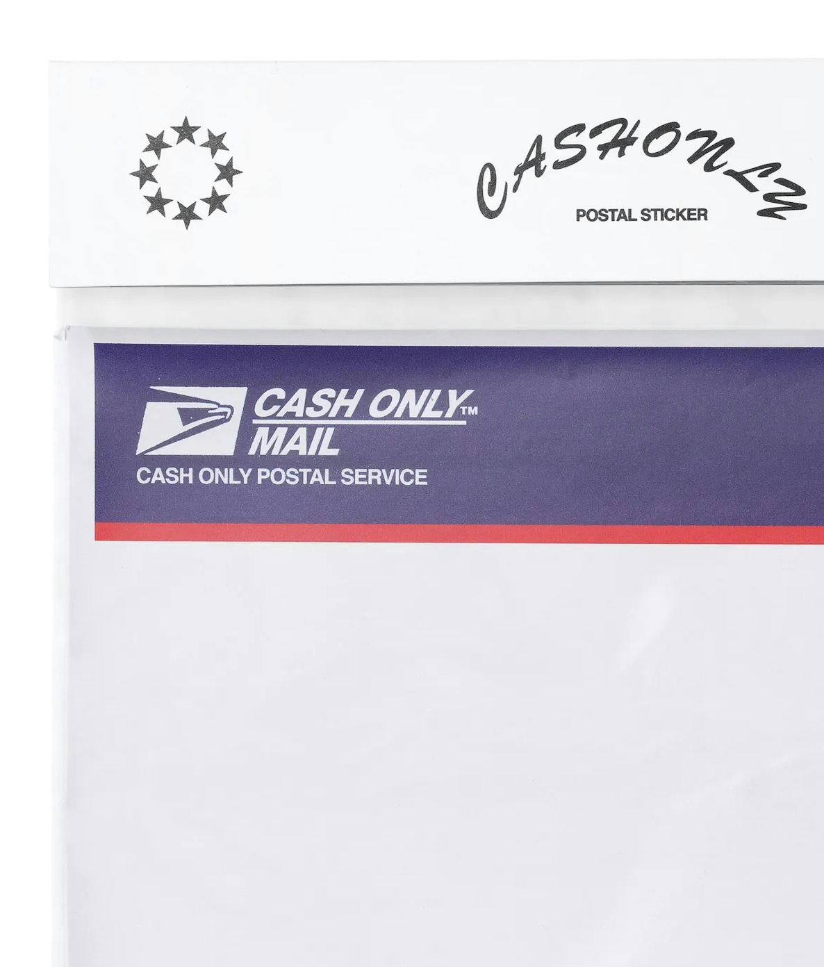 Cash Only Postal Sticker Pack Multicolor 2