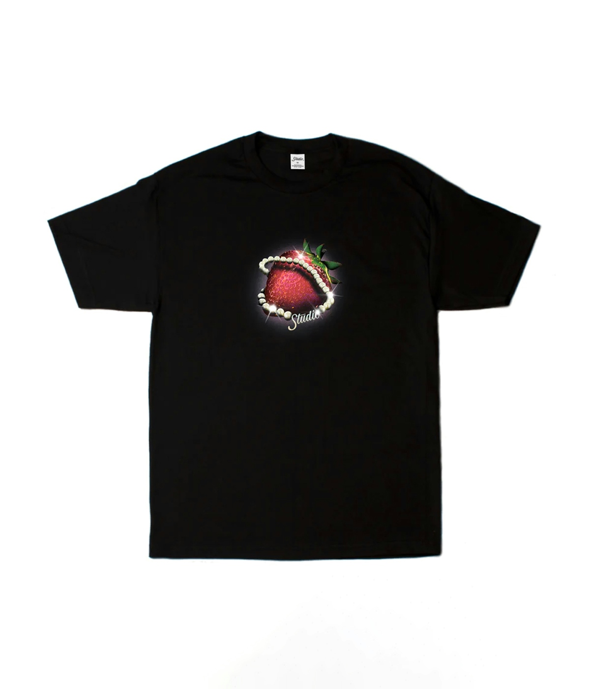 Studio Skateboards Strawberry Pearls T-shirt Black 1