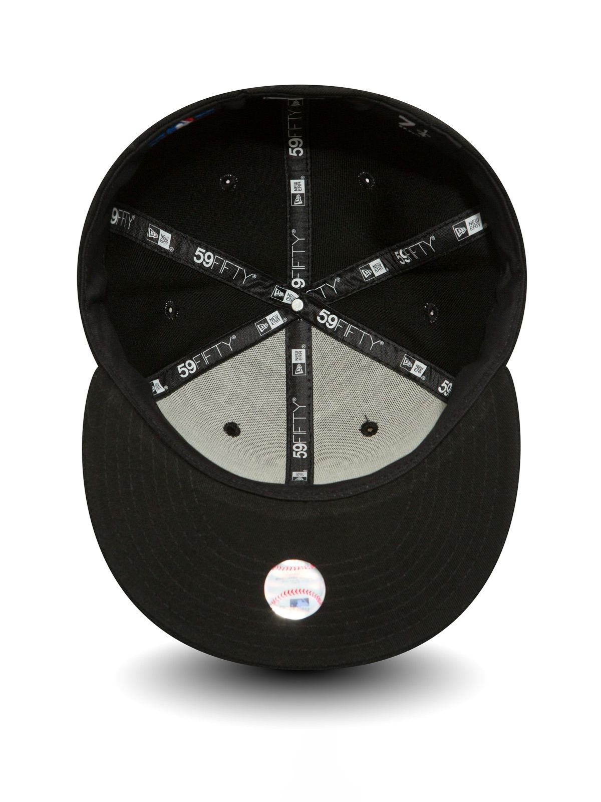 New Era Mlb Basic New York Yankees 59fifty Caps Black/White 2