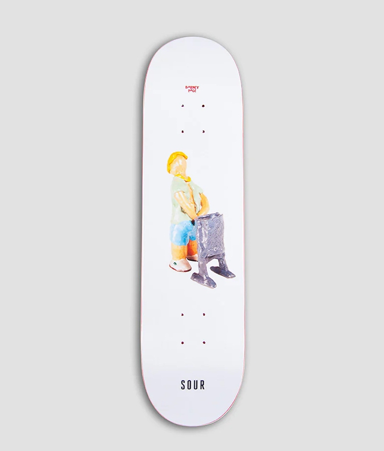 Sour Solution Barney - Guiri Skateboard 8" Multicolor 1