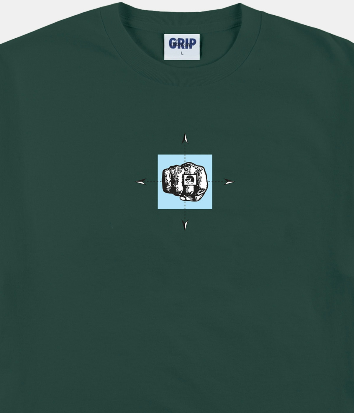 Classic Grip Classic Pound T-shirt Green 2
