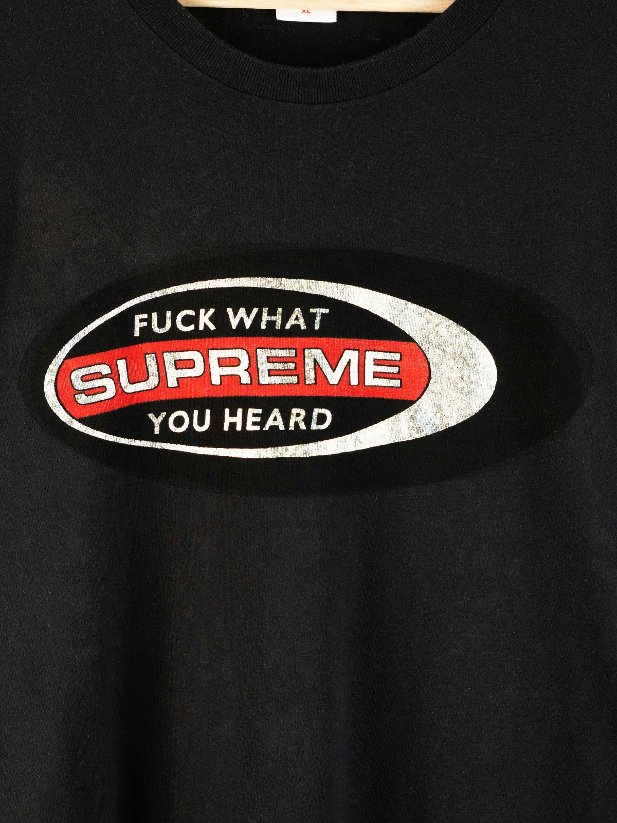 Vintage & Second Hand Supreme - Fuck What You Heard FW16 Longsleeve Black 2