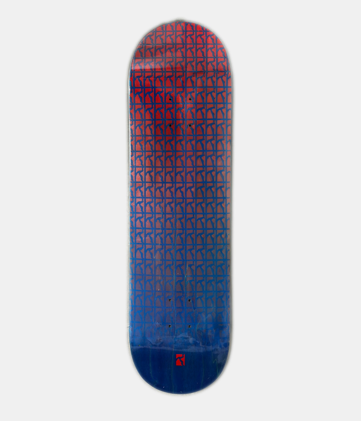 Logo repeat-gradient Skateboard 8.5"