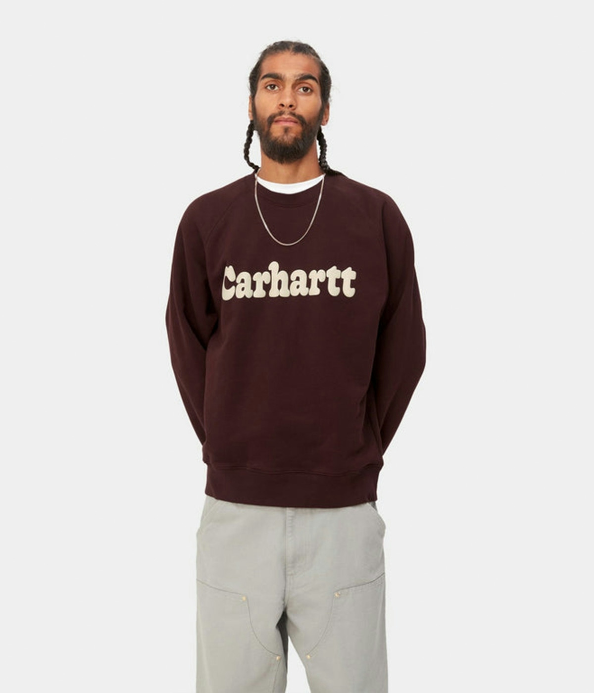 Carhartt Bubbles Sweater Amarone / Wax 4