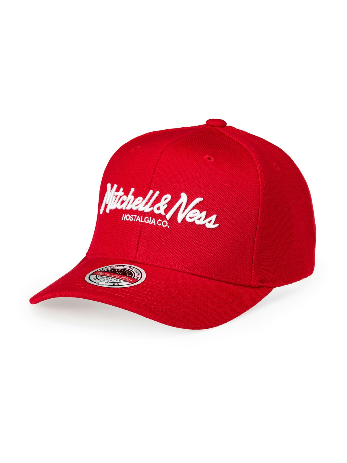 Mitchell & Ness Pinscript Classic Red Cap Scarlet/White 1