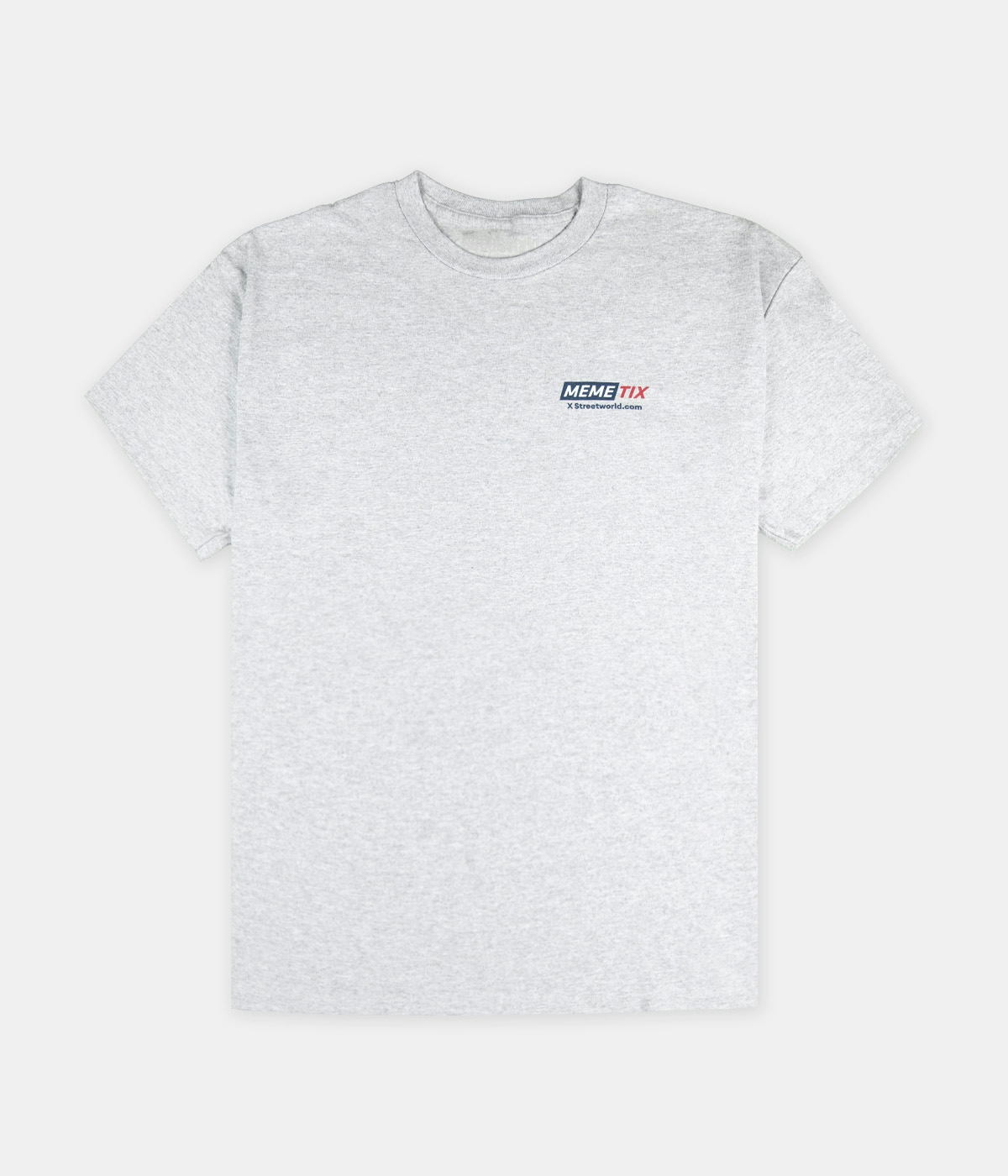 Streetworld Memetix Sport T-shirt Grey Melange 1