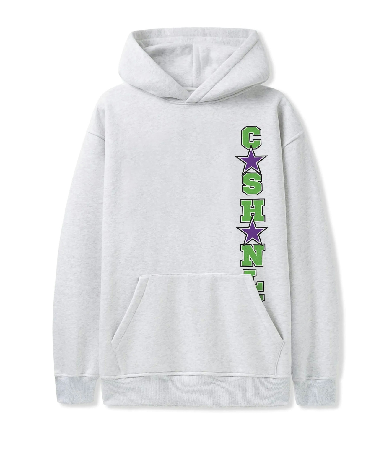 Cash Only Track Hoodie Ash Grey 1