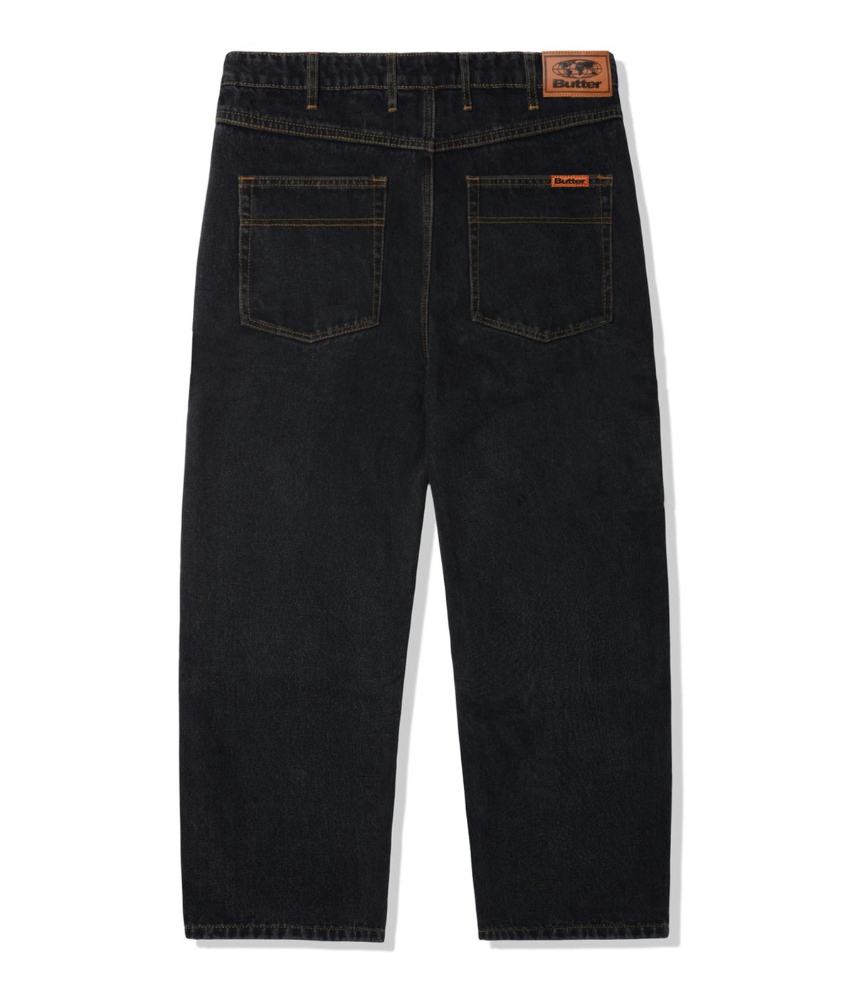 Butter Goods Relaxed Denim Jeans Washed Black 2