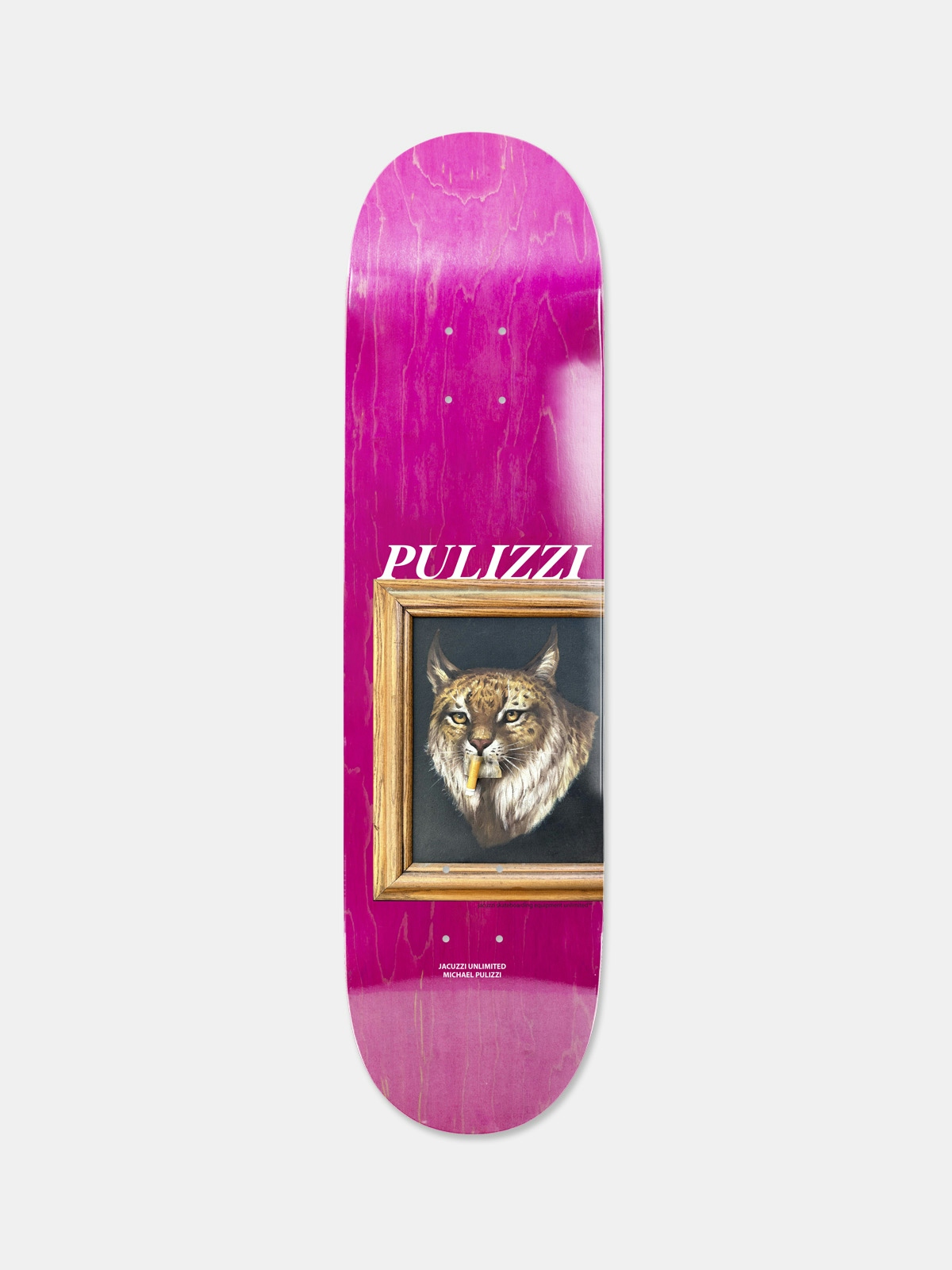 Jacuzzi Unlimited Michael Pulizzi Bobcat - Ex7 Skateboard Deck 8.375" Multicolor 1