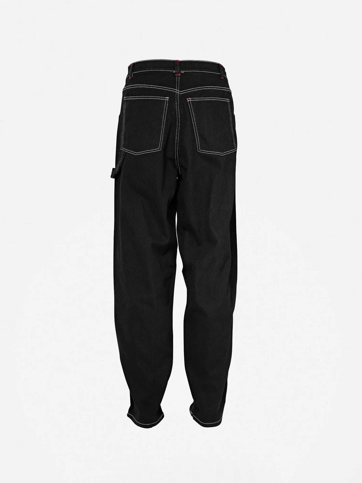 Street Style Pacos Tacos Baggy Jeans Black 2