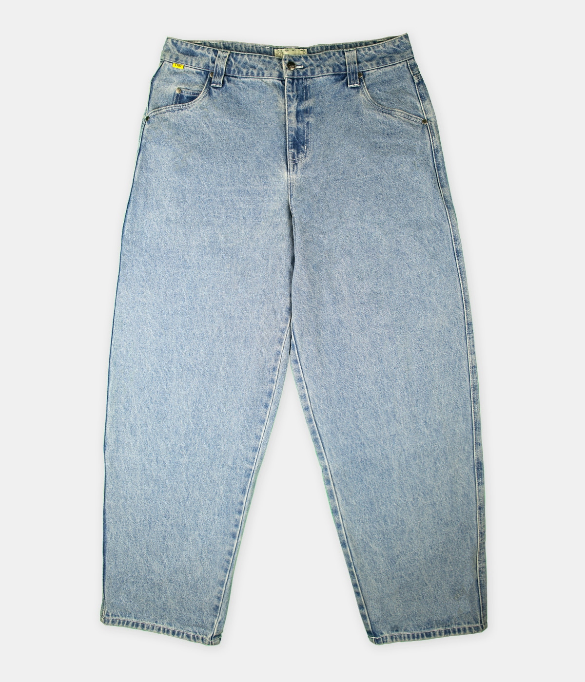 Vintage & Second Hand Dime Baggy Denim Jeans Light Blue 1