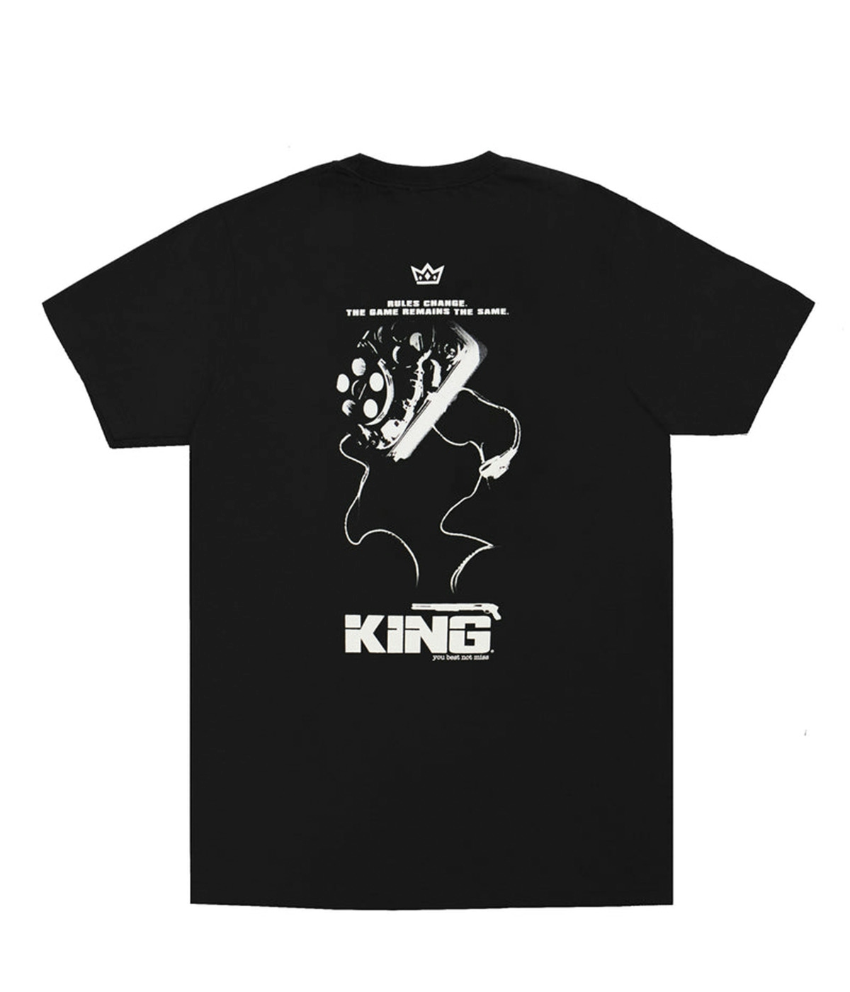 King Skateboards Rules T-shirt Black 2