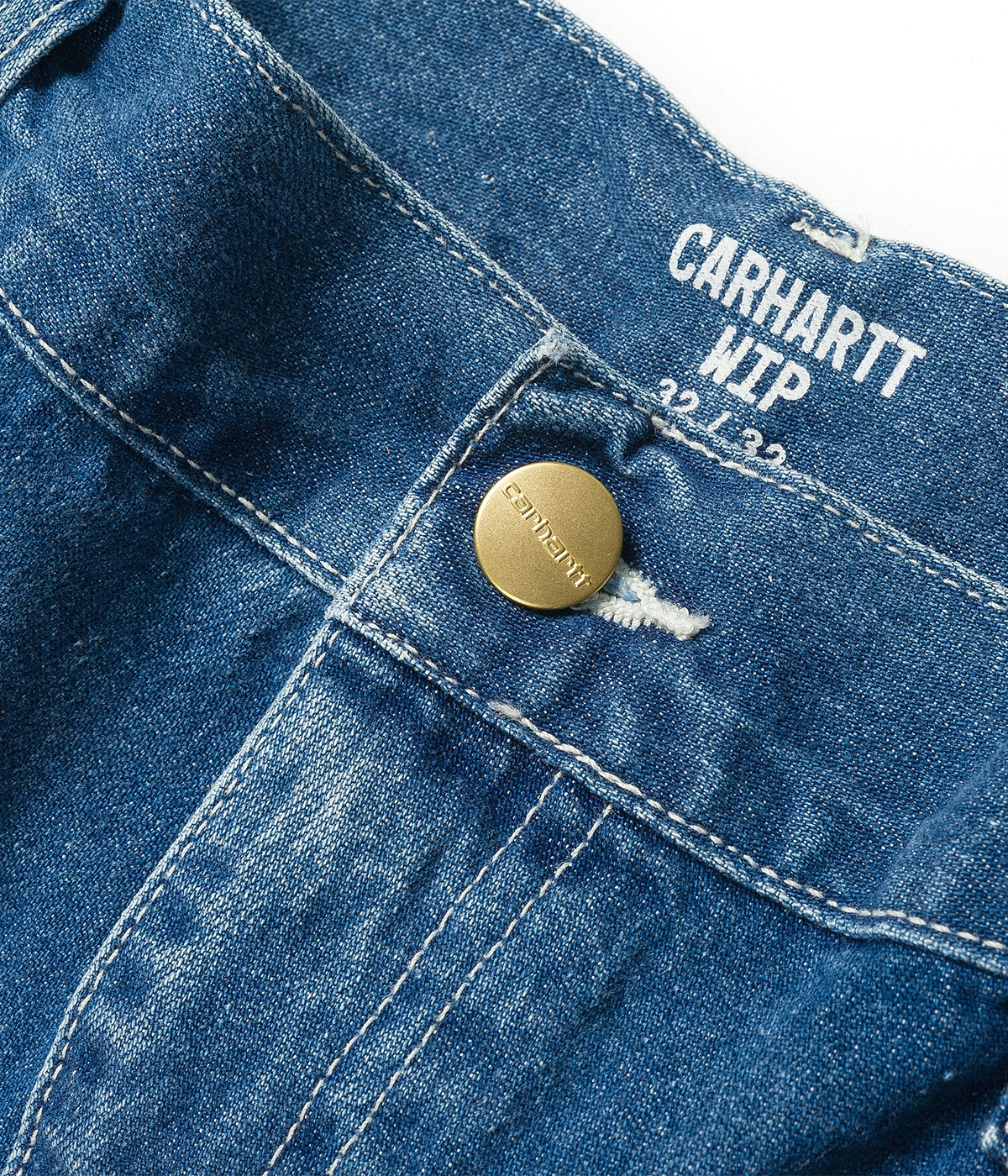 Carhartt Pant Simple Blue/Stone washed 5
