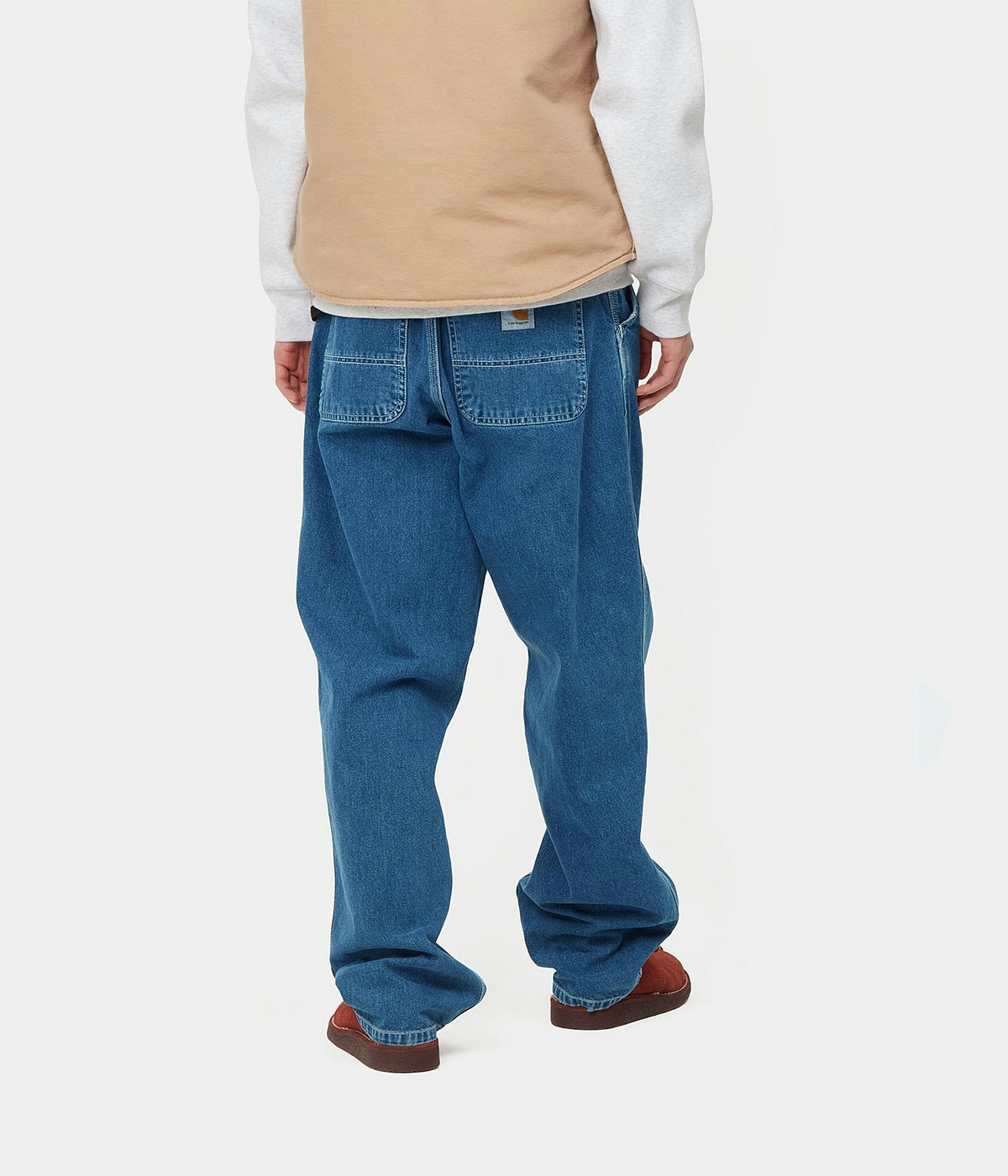 Carhartt Pant Simple Blue/Stone washed 2