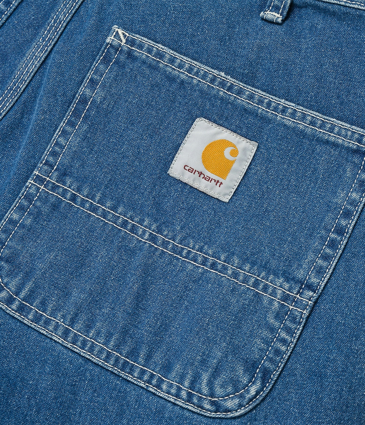 Carhartt Pant Simple Blue/Stone washed 6