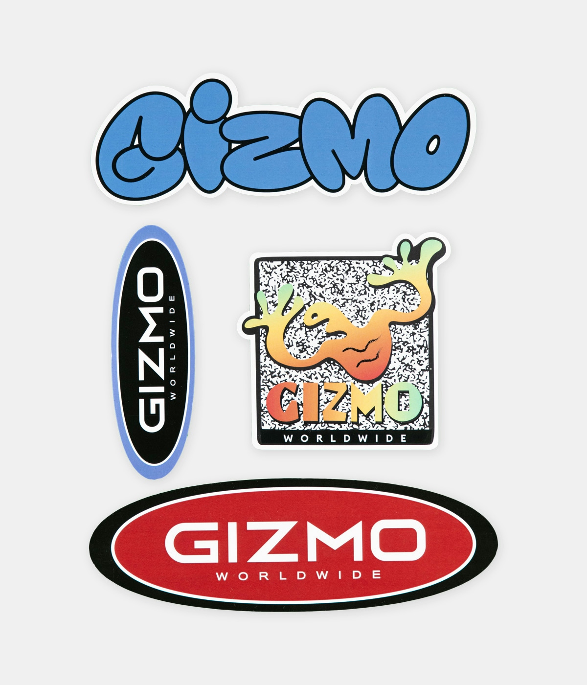 Gizmo Gizmo Mixed stickers 4-pack Multicolor 2