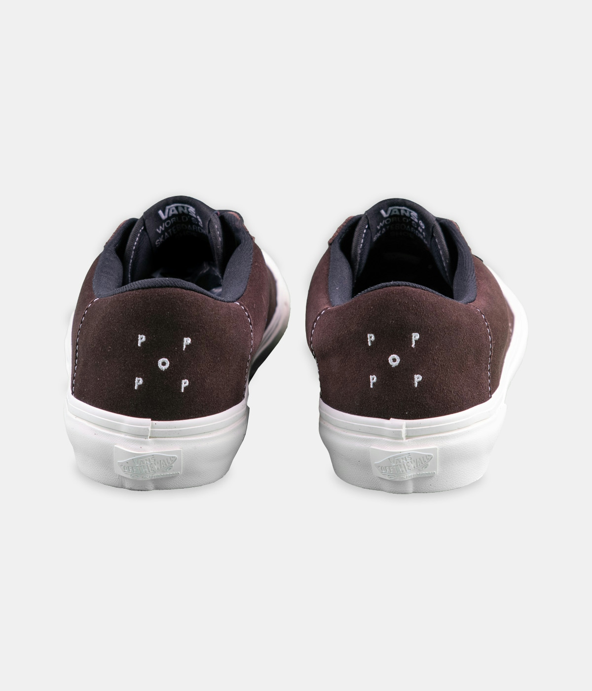 Vans Vans X Pop - Skate Agah Shoes Brown/Black 3