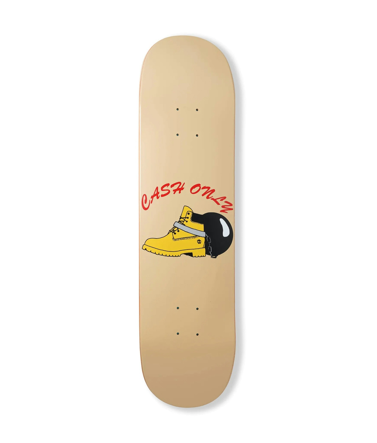 Cash Only Timb Skateboard Cream 1
