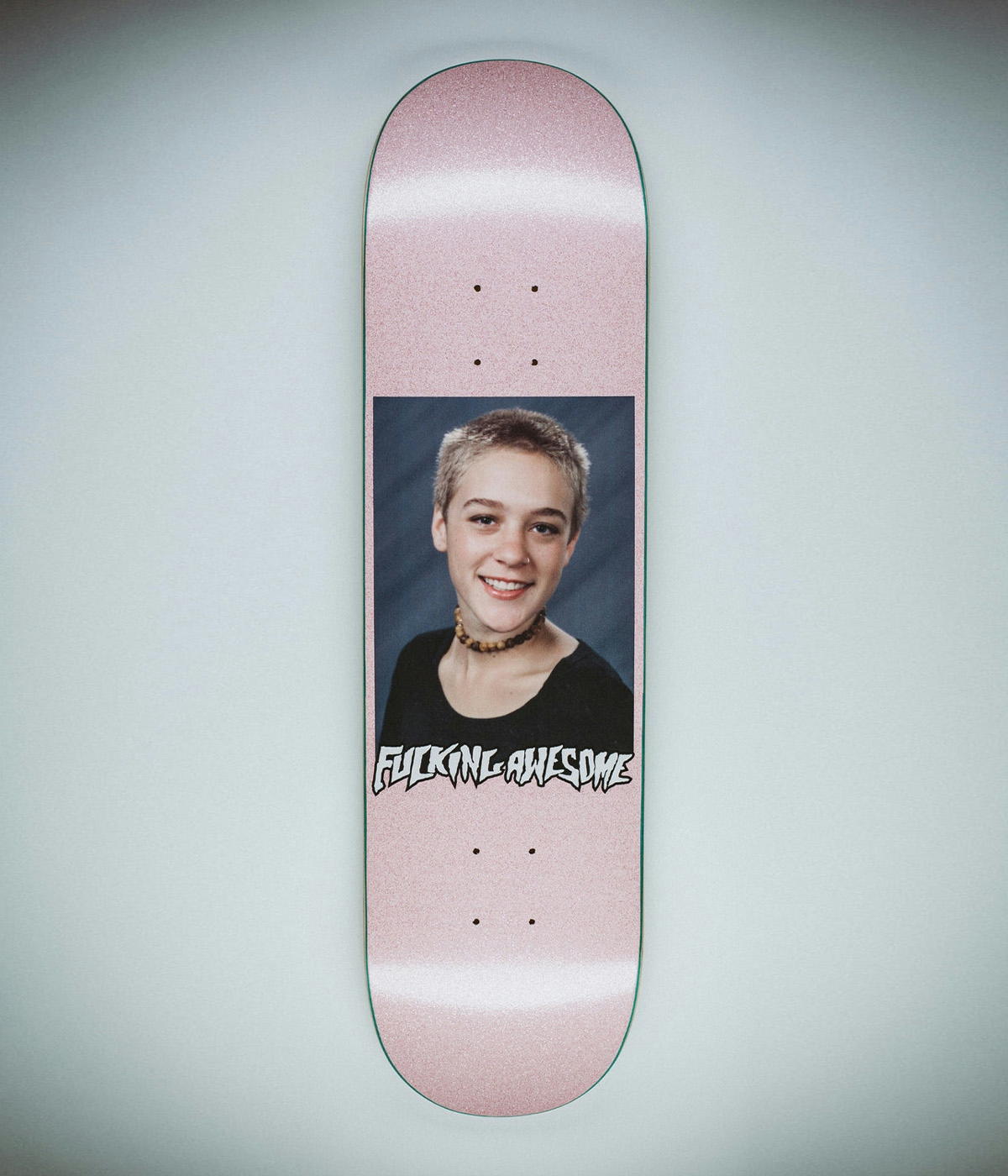 Fucking Awesome Chloe Sevigny Class Photo Skateboard 8.25" Pink 1