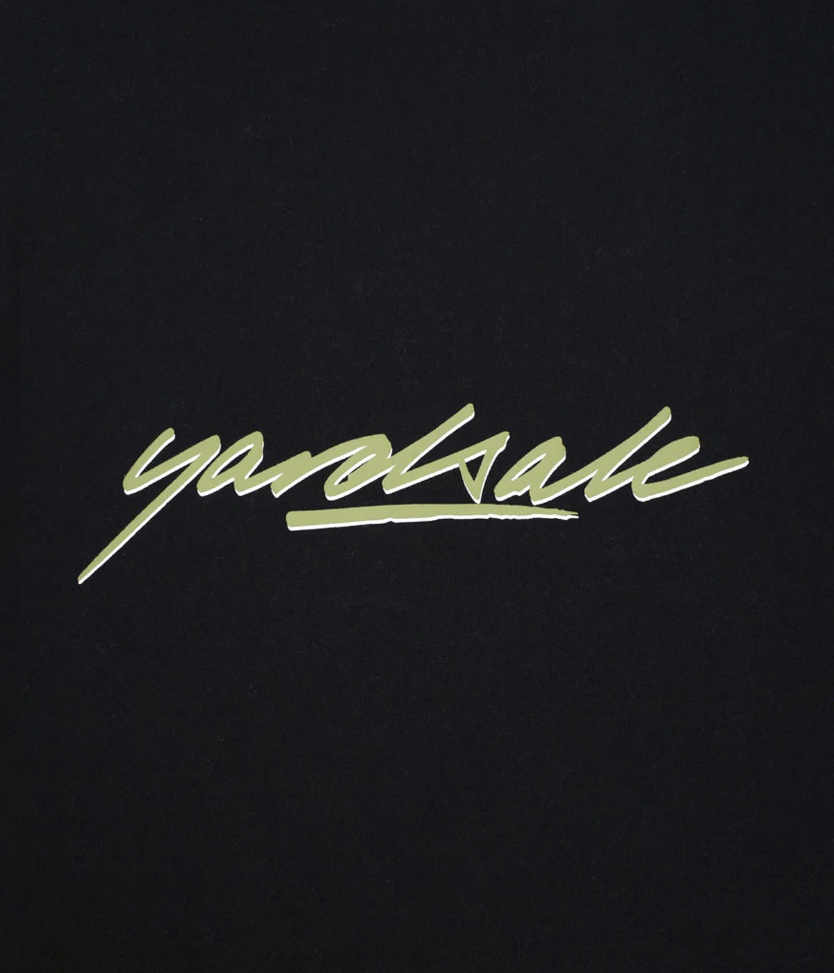 Yardsale Script T-Shirt Black 2