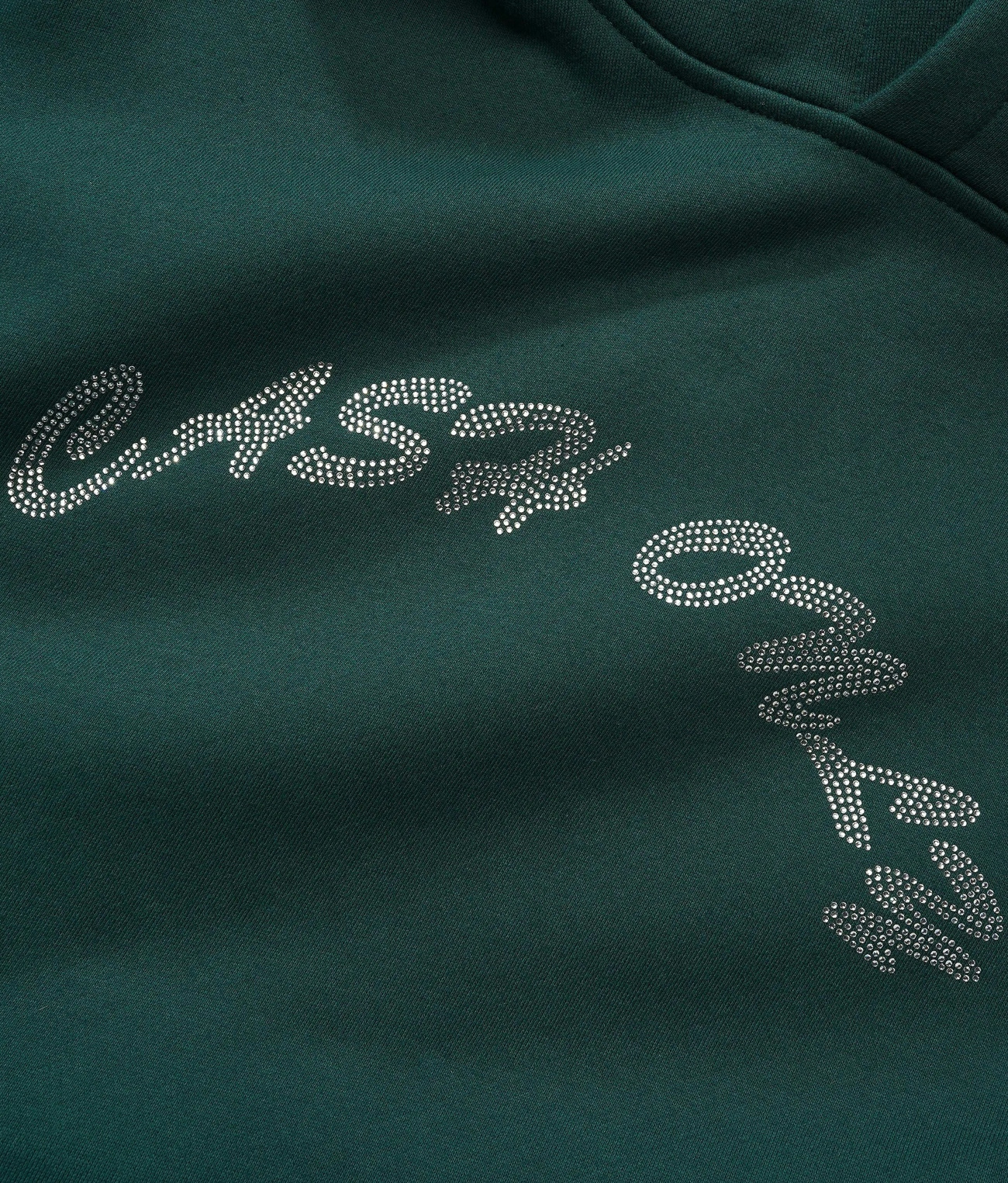 Cash Only Diamente Hoodie Forest Green 2